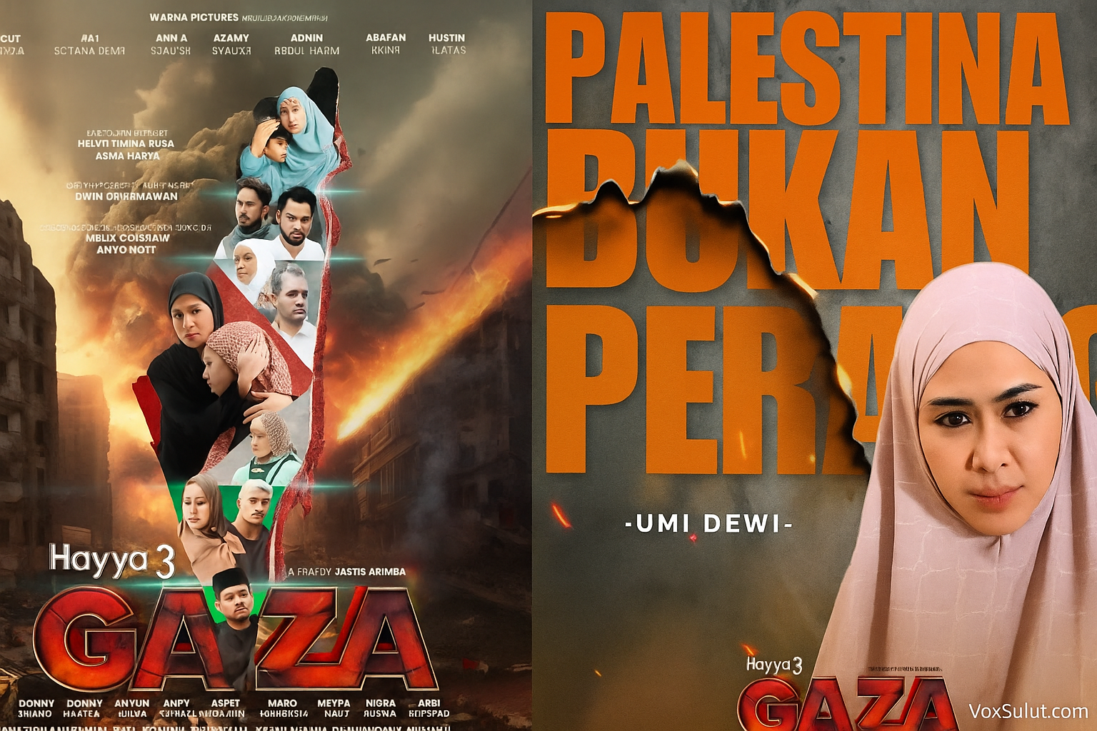 Cut Syifa Tolak Adegan Mesra di Film Hayya 3 Gaza