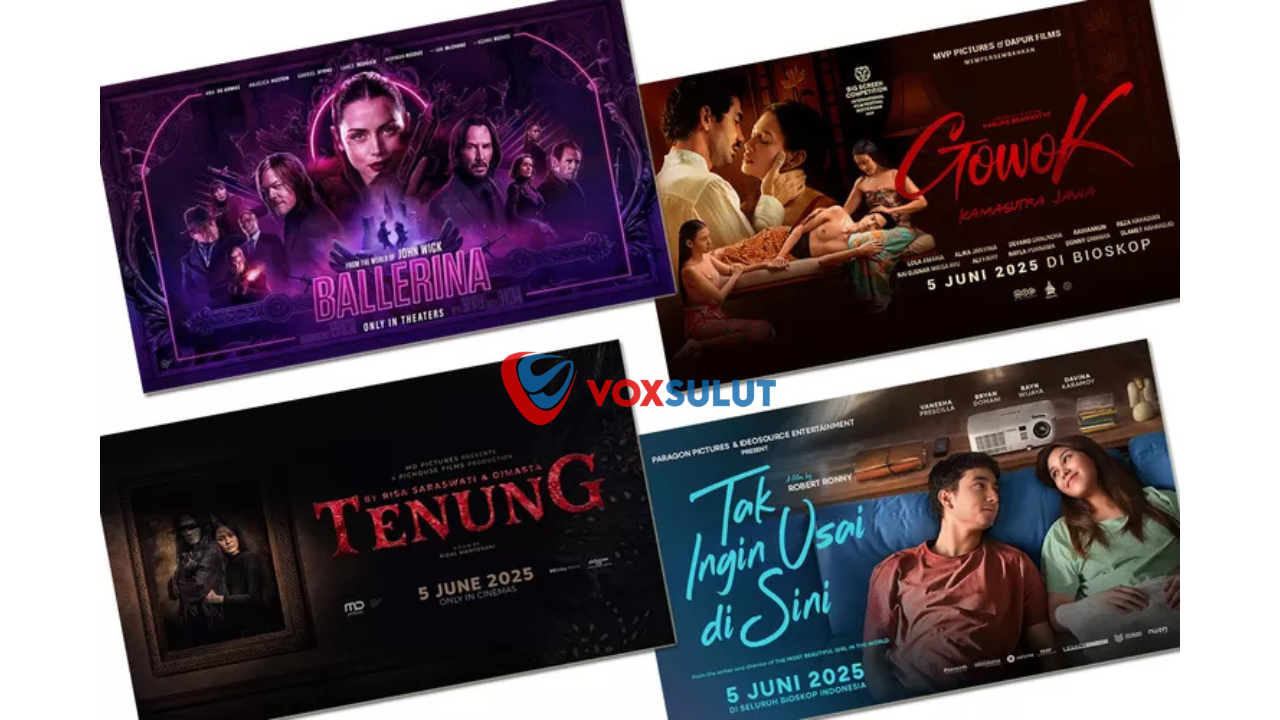 Film Pilihan Akhir Pekan, dari Ballerina hingga Tak Ingin Usai