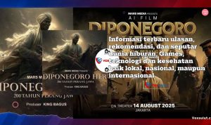Diponegoro Hero Film AI Angkat Perang Jawa 1825