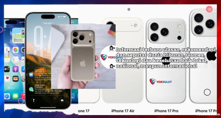 iPhone 17 Diprediksi Rilis Awal September 2025