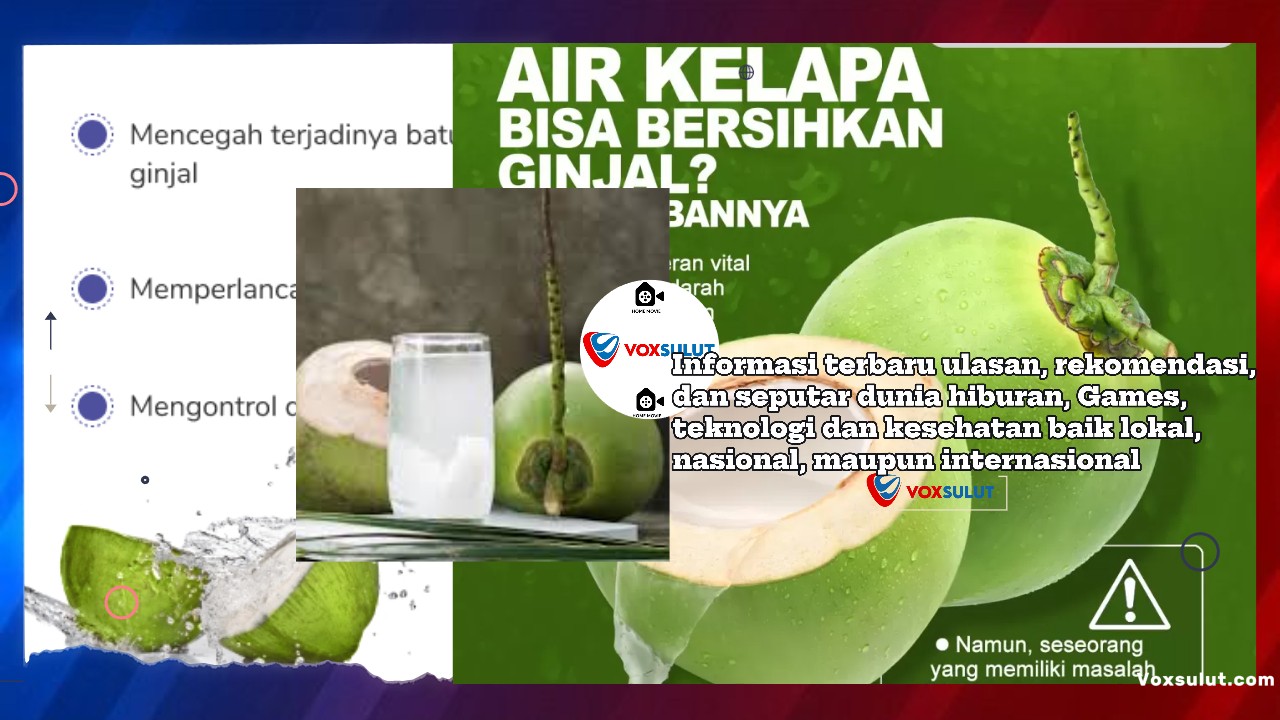 Manfaat Air Kelapa untuk Kesehatan Gula Darah hingga Ginjal