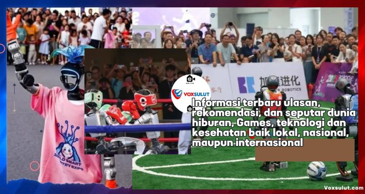 World Smart Industry Expo 2025 Balap Drone hingga Sepak Bola Robot