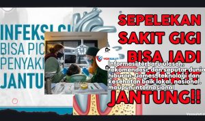 Gigi Berlubang Picu Infeksi Jantung, Waspadai Risikonya Gigi Berlubang Picu Infeksi Jantung, Waspadai Risikonya
