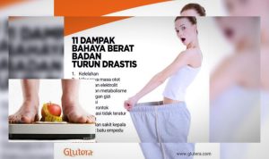 Risiko Kesehatan Serius Akibat Turun Berat Badan Terlalu Cepat