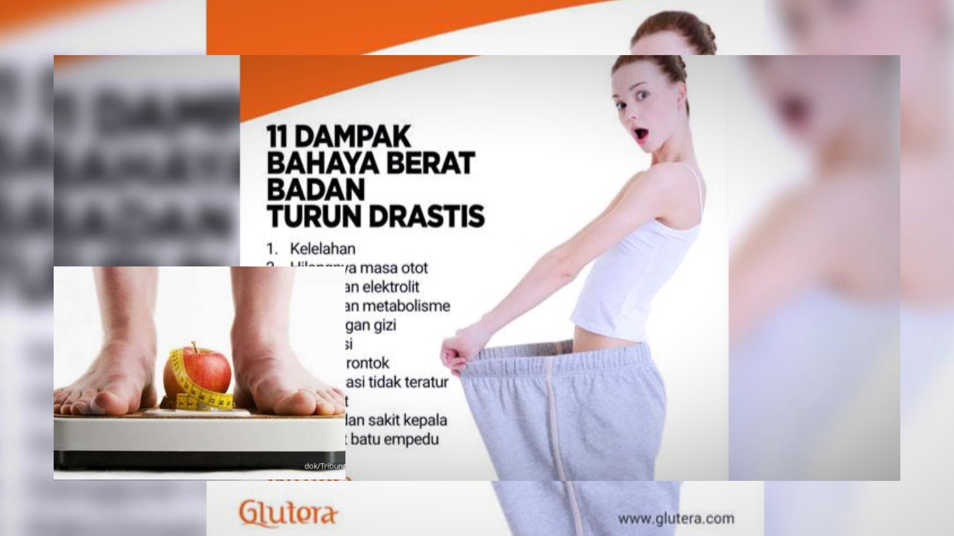 Risiko Kesehatan Serius Akibat Turun Berat Badan Terlalu Cepat