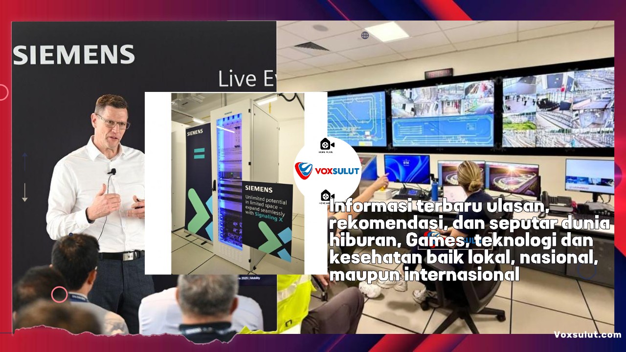 Siemens Uji Signaling X, Teknologi Kendali Kereta Masa Depan