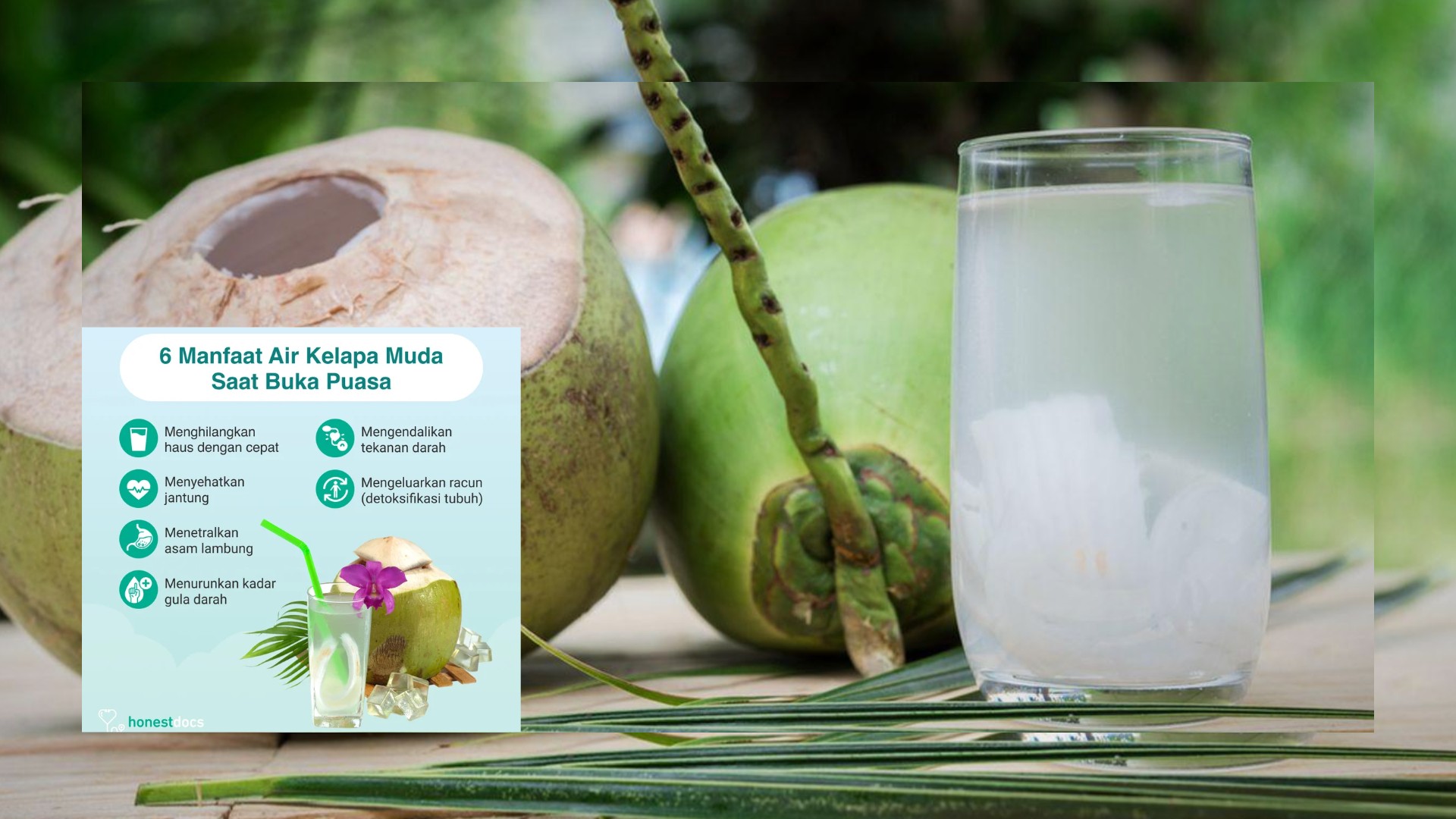 Manfaat Air Kelapa dan Aturan Konsumsinya Setiap Hari