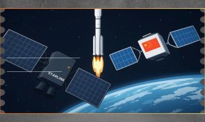 Starlink Soroti Risiko Tabrakan Satelit Cina di Orbit Rendah