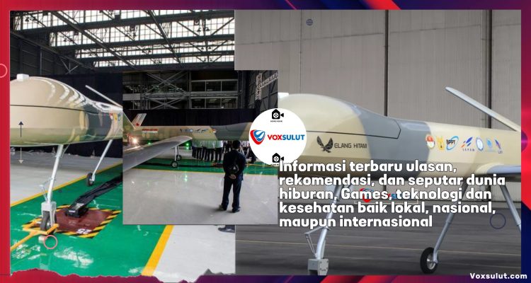 Indonesia Percepat Pengembangan Drone Elang Hitam