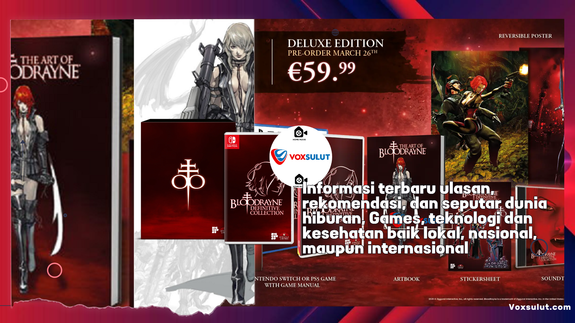 BloodRayne Definitive Edition Dikritik Soal Artbook