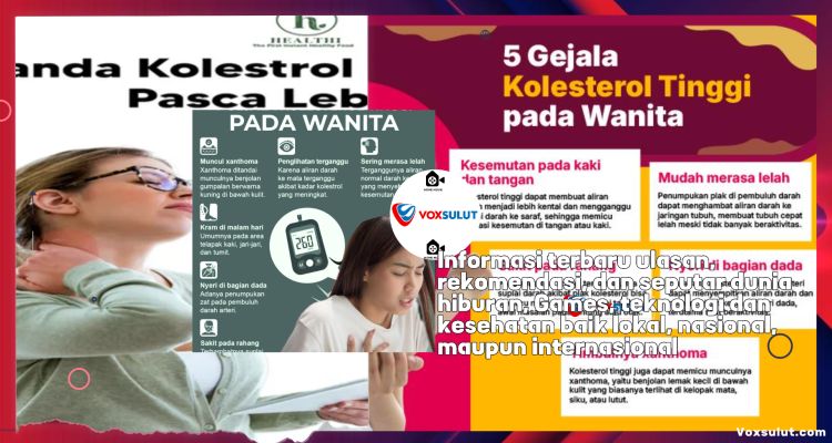 Waspada! 3 Gejala Kolesterol Tinggi pada Wanita