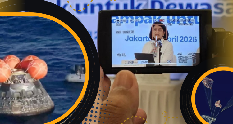 Artemis II Sukses, Orion Mendarat Aman di Bumi