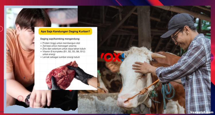 Menkes Sebut Daging Kurban Baik untuk Massa Otot